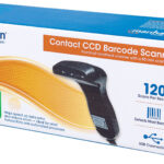 Lector Codigo De Barras Manhattan 401517 80Mm Negro USB