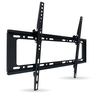 Soporte De Pared Fijo Para Tv De 32 A 85 Pulgadas – De Acero, Resistencia 55Kg, C/Inclinación De 12 Grados, 406047, Brobotix