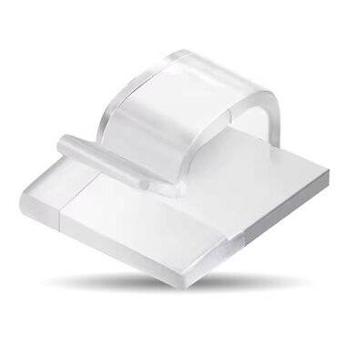 Brobotix Organizador Adhesivo P Ara Cables 24 Piezas Transparente