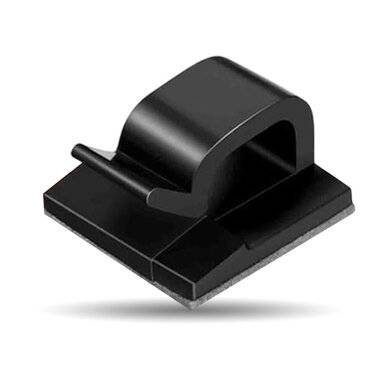 Brobotix Organizador Adhesivo P Ara Cables 24 Piezas Transparente