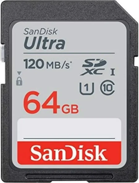 Memoria Sdxc 64Gb Flash Sandisk Ultra Uhs-I Clase 10 Sdsdun4-064G-Gn6In