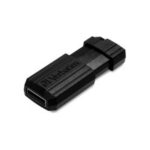 Memoria USB Flash 32Gb Verbatim 70062 Pinstripe, Color Negro 10Pack