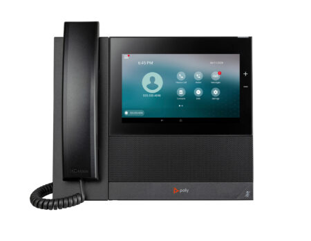 Telefono IP Poly Ccx 600 82Z85Aa/24 Lineas/1 Puerto/Color Negro