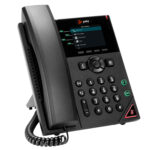 Telefono IP Poly Vvx 89B62Aaac3/4Lineas PoE/2Puertos Gigabit/Color Negro