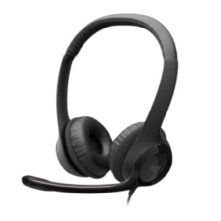 Diadema Logitech H390 Usb-c Black Alambrica Control