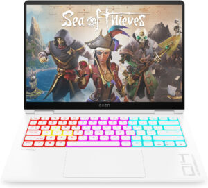 LAPTOP HP OMEN TRANSCEND 14"/INTEL CORE ULTRA 155H/16GB RAM/1TB SSD/HDMI/NVIDIA GEFORCE RTX 4060/WINDOWS 11 HOME/COLOR BLANCO/A0AP2LA