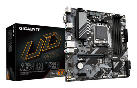 Mb Gigabyte A620M Ds3H Socket Am5/4Xddr5/HDMI/DP/Para AMD/Micro-ATX