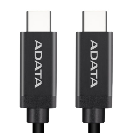 Cable USB 3.2 Tipo C – Macho Tipo C De 1Metro Color Negro Adata, Acc3G1Al-100Cm-Cbk
