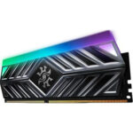 Memoria DDR4 8Gb 3200Mhz Adata Xpg Spectrix D41 Gaming Rgb Titanio Cl6, Ax4U32008G16A-Sb41