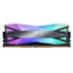 MEMORIA DDR4 ADATA XPG D60 RGB 8GB TITANIO 3200MHZ, AX4U32008G16A-ST60
