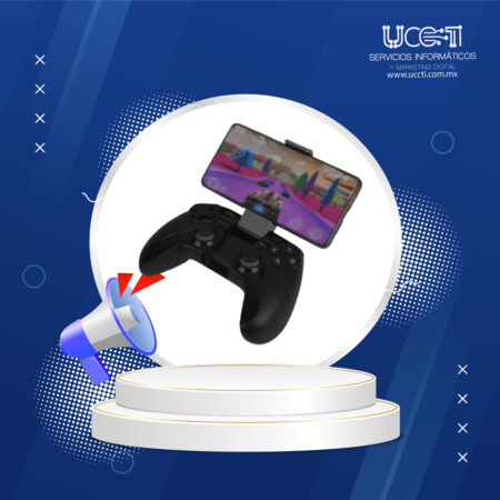 Gamepad Inalambrico Gaming Acteck G200 Bluetooth, 18 Botones, Vibracion, Win/Android/Ios, AC-929837