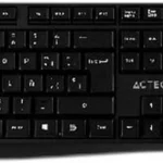 Kit Teclado Y Mouse Inalambrico Multimedia Acteck AC-916622 Negro