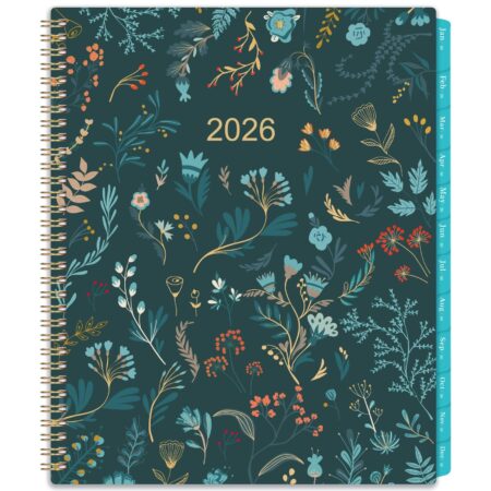 Agenda 2026 Gamaxima Planificador Diaria Y Mensual Con Calendario/En Español/Con Resumen De Mes/Anual/Plan Vitalicio/Listas De Deseos/Lecturas/Peliculas/Color Negro