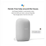 Asistente Voz Inalambrico Google Nest Audio Ga01586-Us/WiFi/Color Negro