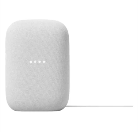 Asistente Voz Inalambrico Google Nest Audio Ga01586-Us/WiFi/Color Negro
