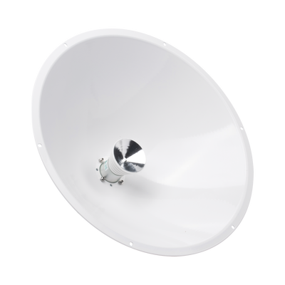 Antena Direccional De Alto Rendimiento Jirous Jrc-24Dd-MIMO 24.5Dbi/(4.9 – 6.4 Ghz)/Conectores N-Hembra/Parabola Profunda Para Mayor Aislamiento Al Ruido