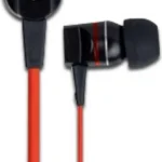 Audifonos C/Microfono Getttech Smooth Mi-2140R Negro C/Rojo, 3.5Mm