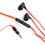 Audifonos C/Microfono Getttech Smooth Mi-2140R Negro C/Rojo, 3.5Mm