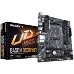 MB GIGABYTE B450M DS3H WIFI SOCKET AM4/HDMI/DDR4/128GB/MICROATX/PCI-EX 16/SATA/AMD/USB 3.1