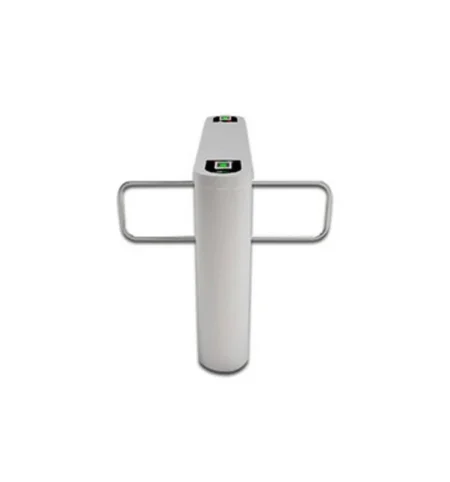 Barrera Peatonal Central Bidireccional De Acero Inoxidable Zkteco Proentrance Sb02Fp/Alto Flujo/30 Personas X Min/Compatible Con Zkt0920005/Incluye 2 Lectores De Huella Fr1500 + Panel Inbio206Pro/Requiere Licencia