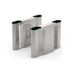 Barrera Peatonal Tipo Flap Bidireccional Zkteco Fbl6000 Pro/2 Chasis Acero Sus304/Aletas De Acrilico/Infrarrojo/Carril 60Cm/110V/30 Personas X Min/5 Millones De Ciclos/Exterior Protegido/No Cuenta Con Lectores Y Panel