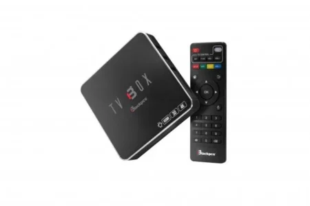 Tv Box Blackpcs 4K/3D/WiFi/Red/Control Negro, Eo104K-Bl