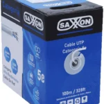 Bobina De Cable Utp Cat5E Saxxon Outp5Ecop100Bc/100% Cobre/100M/Color Blanco