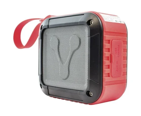 Bocina Portatil Vorago Bsp-250 1.0 Recargable Bluetooth 3.5Mm, Color Negro-Plata