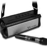 Bocina Karaoke Vorago Ksp-450 Bluetooth/Microfono Inalambrico/Negro