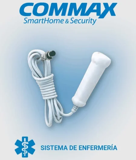 Boton Pulsador De Solicitud De Asistencia Medica Commax Cc-200 Para Sistema De Llamado De Enfermeria/Compatible Solo Con Jns4Cs Por Conexion Directa