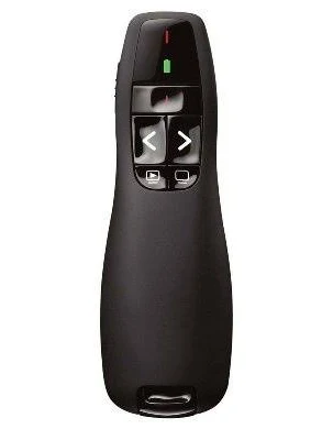 Presentador Laser Stylos Staprl1B Negro Universal, USB/200M/2.4G