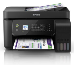 MULTIFUNCIONAL ECOTANK EPSON L5190 33/15PPM TINTA CONTINUA WIFI/RED/ADF, C11CG85301