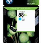 Cartucho De Tinta HP 88 Cyan Alto Rendimiento C9391Al