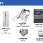 Distribuidor Para Panel De Audio Dr2Ag Commax Ccu-216Agf/Interconecta Hasta16 Intercomunicadores Ap2Sag Por 2 Hilos/Sistema Departamental
