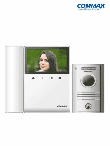 Kit De Videoportero Commax Cdv43Kdrc40K Monitor Cdv43K2 4.3″/Auricular Para Respuesta Con Audio Y Video/Frente De Calle Drc40K