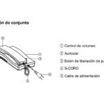 Interfon Commax DP-2S Para Sistema De Audio Portero/Boton De Apertura De Puerta/Conexion De 2 Hilos/Alimentacion 110Vca/Color Blanco