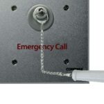 Boton De Emergencia Commax Es-420 Con Cadena Para Sistema De Llamado De Enfermeria/Uso En Regaderas/Con Proteccion Contra Agua/Conexion Con Jns4Cs A 2 Hilos/Activa Luz De Corredor