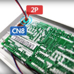 Boton De Emergencia Commax Es-420 Con Cadena Para Sistema De Llamado De Enfermeria/Uso En Regaderas/Con Proteccion Contra Agua/Conexion Con Jns4Cs A 2 Hilos/Activa Luz De Corredor