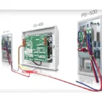 Subestacion De Cama Commax Jns-4Cs Para Sistema De Llamado De Enfermeria/Comunicacion Por Voz Con La Unidad Jns70Mn/Soporta Boton Pulsador Cc200/Botones De Emergencia