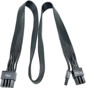 CABLE CORSAIR CP-8920251 CONECTOR PCIE DOBLE, 6.5CM,ROJO, PREMIUM FUNDAS INDIVIDUALES