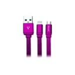 Cable Vorago Dual Micro USB/Lightning 1Metro, Rosa Cab-209-Pk