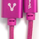 Cable Vorago Dual Micro USB/Lightning 1Metro, Rosa Cab-209-Pk