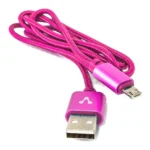 Cable Vorago Dual Micro USB/Lightning 1Metro, Rosa Cab-209-Pk