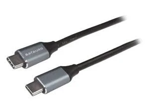 Cable USB-C Batauro Ca-Tctc10Gb1 Macho/1M/10Gbps/Color Gris