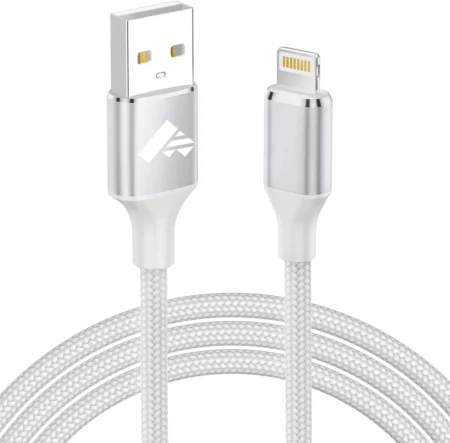 Cable Lightning Blackpcs Ca-2M De 200Cm/Gris/Tejido/2.1A, Cagylt2M-3