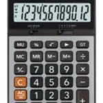 Calculadora Nextep Ne-188 12Digitos Cubierta Metalica Semiescritorio Bat/Sol