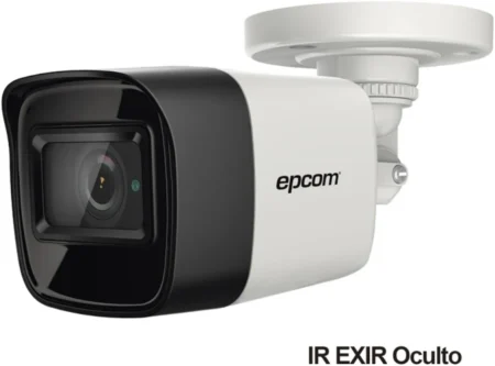 Camara Bala Turbohd Epcom B4K-Turbo-Lx/8Mpx/Lente 2.8Mm/Gran Angular 102º/IP67/Ir 60M/Dwdr