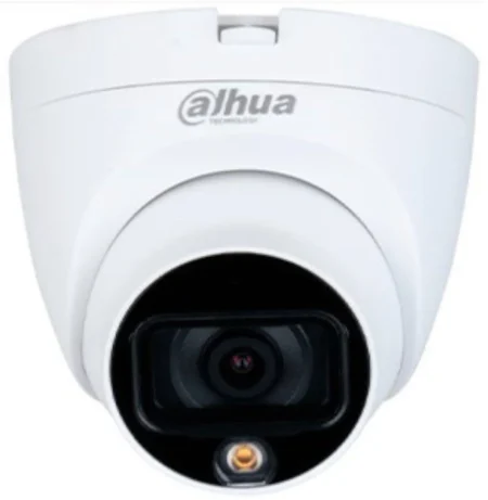 Camara Domo Dahua Dh-Hac-Hdw1209Tlqn-LED Full Color 2Mp/Lente E 2.8Mm/106°/Luz Blanca/20M/IP67/Dwdr (Openbox)