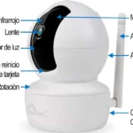 Camara Qian Yan Mini Ptz Hd1080 2Mpx Micro SD Inalambrica, Qcy-62401