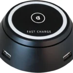 Cargador Inalambrico Blackpcs Volcano 5V/6 Puertos USB Negro Epbbl12-Vol